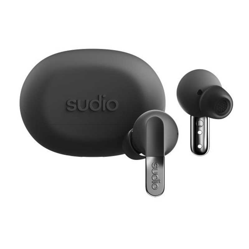 スーディオ SUDIO N3 Pro ワイヤレスイヤホン アクティブノイズキャンセリング チタニウムブラック SD-3001
