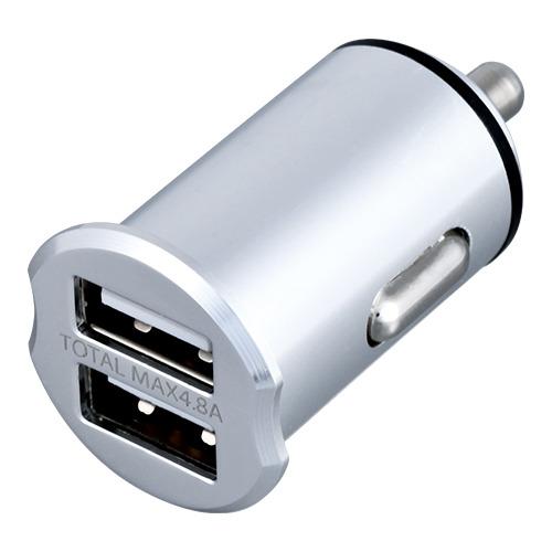 セイワ SEIWA DCアルミパワープラグUA×2 シルバー F326