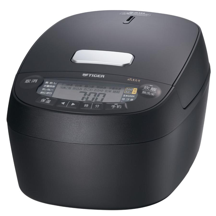 タイガー TIGER JPV-L180-KO 圧力IHジャー炊飯器 炊きたて 1升 オフブラック