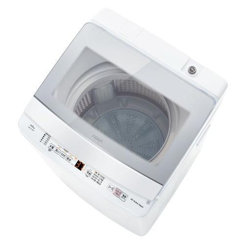 アクア AQUA AQW-S7A-W 全自動洗濯機 7kg ホワイト（大型）