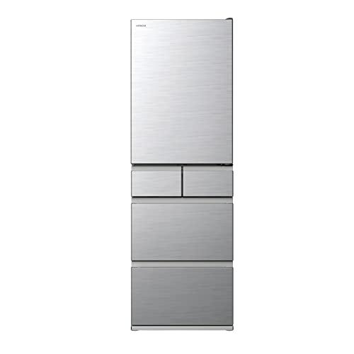 日立 HITACHI 冷蔵庫 470L 5ドア 右開き シルバー R-HS47SG-S(大型)