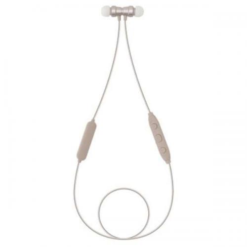 QTJ クオリティトラストジャパン Bluetooth ver5.3 低遅延ステレオイヤホンマイク プレフルイヤホン ベージュ QB-081CBG