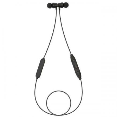 QTJ クオリティトラストジャパン Bluetooth ver5.3 低遅延ステレオイヤホンマイク プレフルイヤホン ブラック QB-081CBK