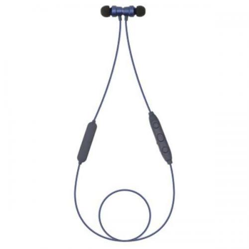 QTJ クオリティトラストジャパン Bluetooth ver5.3 低遅延ステレオイヤホンマイク プレフルイヤホン ブルー QB-081CBL