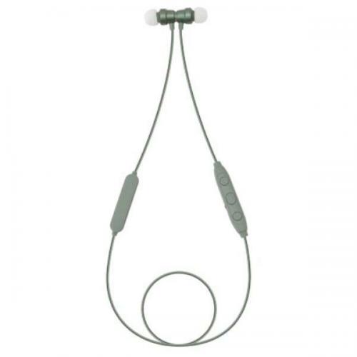 QTJ クオリティトラストジャパン Bluetooth ver5.3 低遅延ステレオイヤホンマイク プレフルイヤホン グリーン QB-081CGN