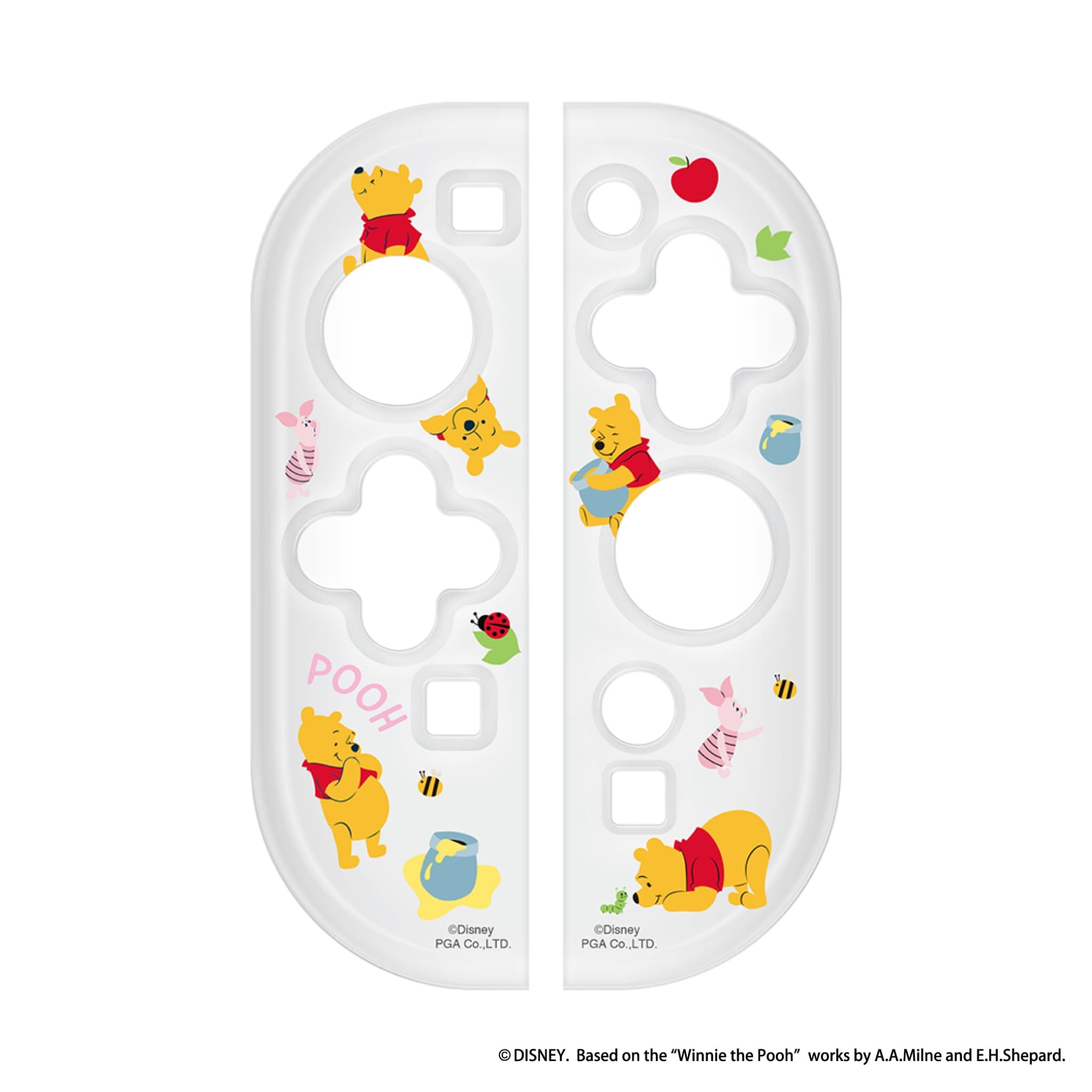 PGA ゲーム用コントローラ ソフトカバー2 Premium Style くまのプーさん PG-DJ2C07POO