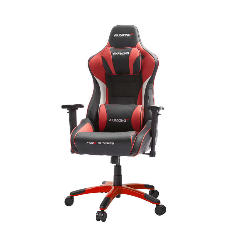 AKRACING ゲーミングチェア (赤 / 高耐久PUレザー) PRO-X/RED/JP