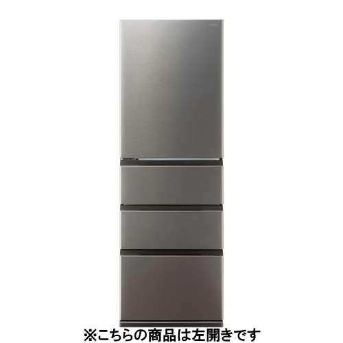 アクア AQUA AQR-36AL-DS 冷蔵庫 362L 4ドア 左開き ブライトダークシルバー（大型）