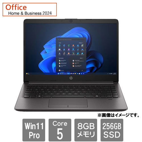 ヒューレットパッカード HP ノートパソコン 250RG9(Core 5 120U 8GB SSD256GB 15.6FHD Win11Pro H&B2024 AF 82 1P) D75W9AT#ABJ
