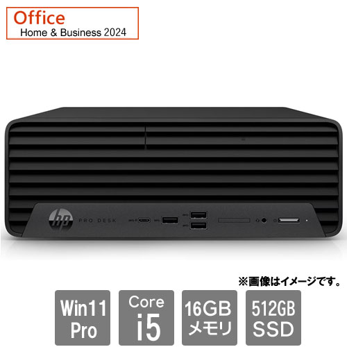 ヒューレットパッカード HP Pro SFF 400 G9 Desktop PC (Core i5-12500/16GB/SSD・512GB/スーパーマルチドライブ/Win11Pro/Office Home & Business 2024(DA版)) D7VU5AT#ABJ