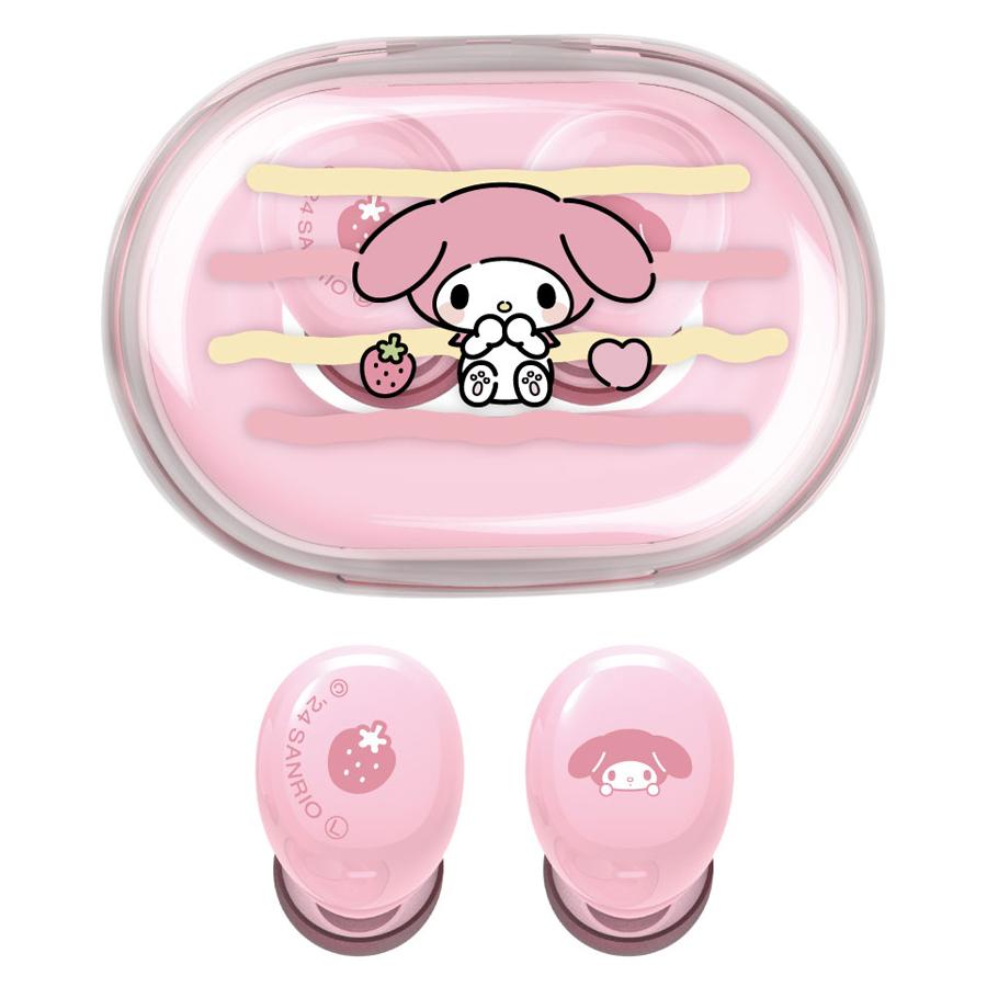 グルマンディーズ gourmandise 完全ワイヤレスイヤホン サンリオキャラクターズ マイメロディ カナル型 Bluetooth対応 SANG-458MM