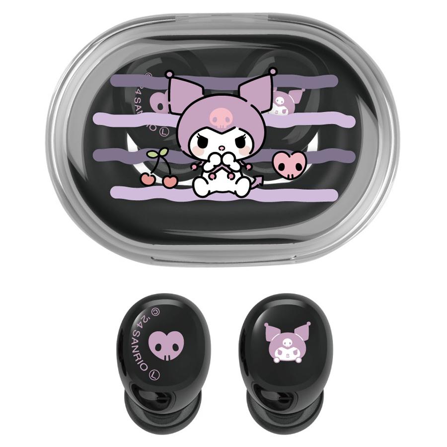 グルマンディーズ gourmandise 完全ワイヤレスイヤホン サンリオキャラクターズ クロミ カナル型 Bluetooth対応 SANG-458KU