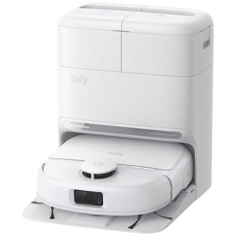 アンカー Anker ロボット掃除機 eufy Robot Vacuum Omni C28 吸引&水拭き両用 15000Pa 全自動クリーニングステーション付 ホワイト T211A520