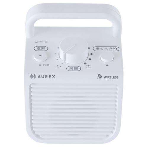 東芝 TOSHIBA Aurex オーレックス TV用スピーカー ワイヤレス AX-WST10-W