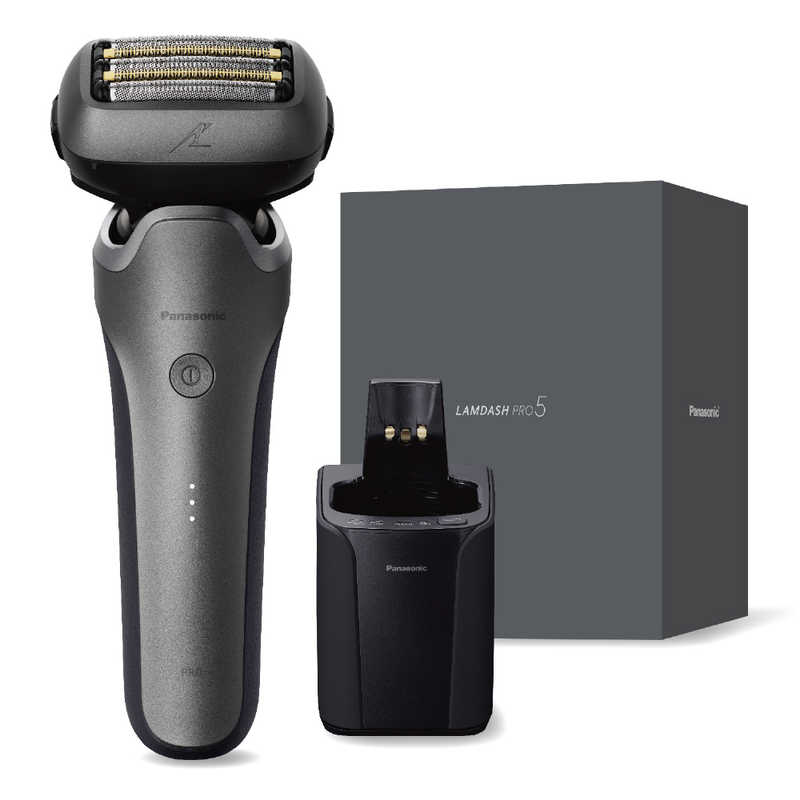 パナソニック Panasonic メンズシェーバー LAMDASH 5枚刃 チタンシルバー ES-L571U-S