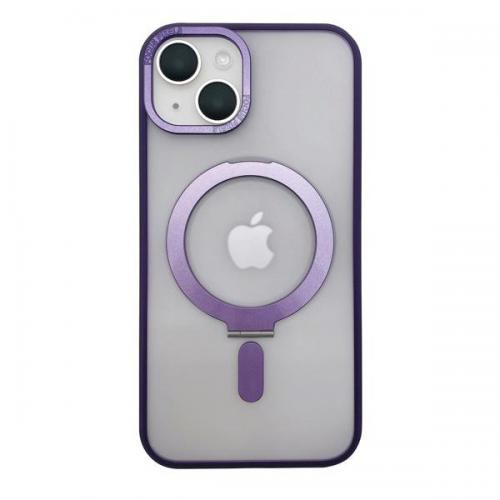 サンクレスト SUNCREST iPhone 14・13 マグスタケース パープル I36FIJS06