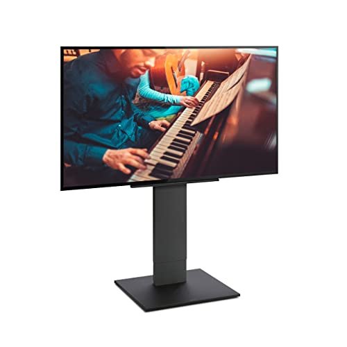 ナカムラ WALL インテリア テレビスタンド V5 ロータイプ 32～80v対応 大型テレビ対応 自立型 キャスター付き サテンブラック WLTVK5119