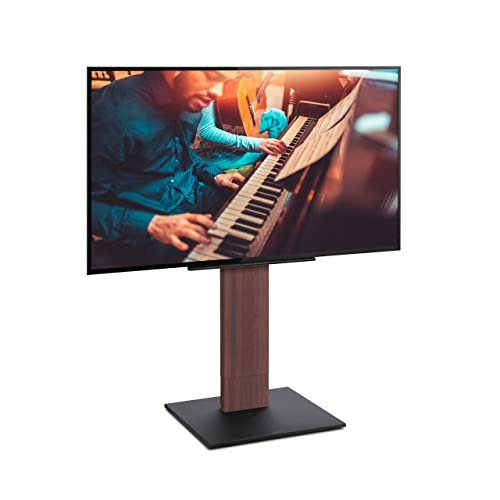 ナカムラ WALL インテリア テレビスタンド V5 ロータイプ 32～80v対応 大型テレビ対応 自立型 キャスター付き ウォールナット WLTVK5238