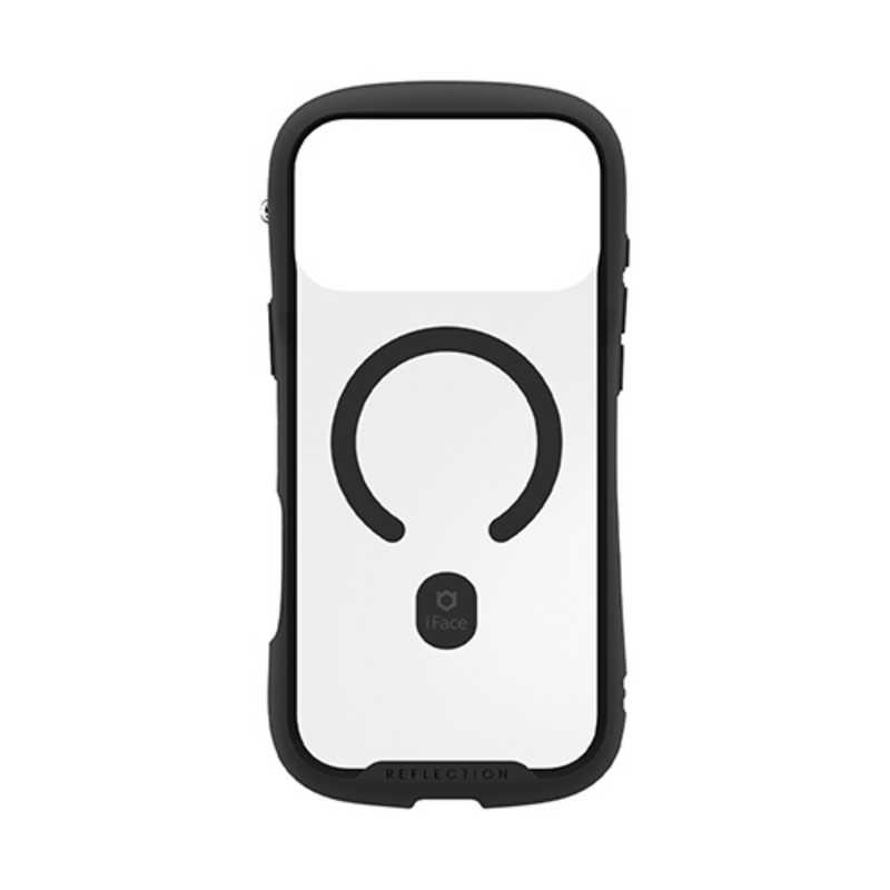 HAMEE ［iPhone 18 Pro Max / 17 Pro Max専用］iFace Reflection MagSynq 強化ガラスクリアケース ブラック 41-194625