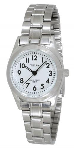 クレファー CREPHA 腕時計 ウォッチ メンズ シルバー 10気圧防水 テルバ TELVA TE-AM010-WTS