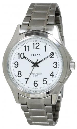クレファー CREPHA 腕時計 ブリスターウォッチ メンズ 10年電池 テルバ TELVA TE-AM035-WTS