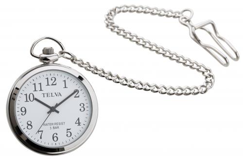 クレファー CREPHA 懐中時計 アナログ 生活防水 テルバ TELVA TE-AM153-WTS