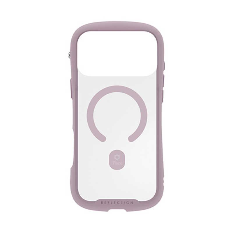 HAMEE ［iPhone 18 Pro Max / 17 Pro Max専用］iFace Reflection MagSynq 強化ガラスクリアケース ラベンダー 41-194687