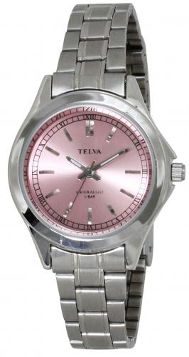 クレファー CREPHA 腕時計 スタンダードウォッチ レディース 10年電池 テルバ TELVA TE-AL037-PKS