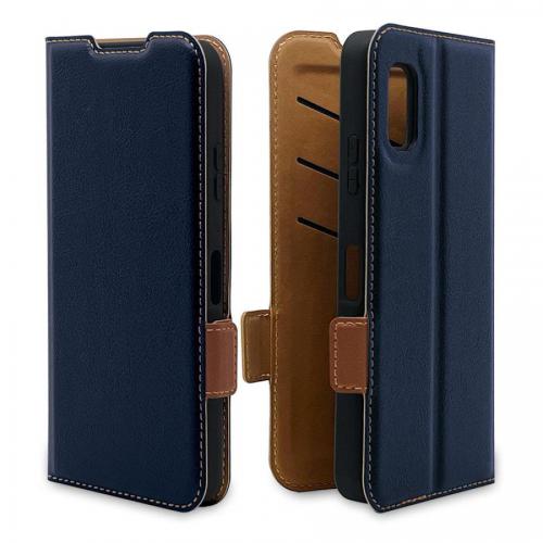 ラスタバナナ RastaBanana AQUOS wish3用 ケース カバー 手帳型 薄型 耐衝撃吸収 カード入れ スタンド機能 サイドマグネット NV×BR 7553AQOW3BO