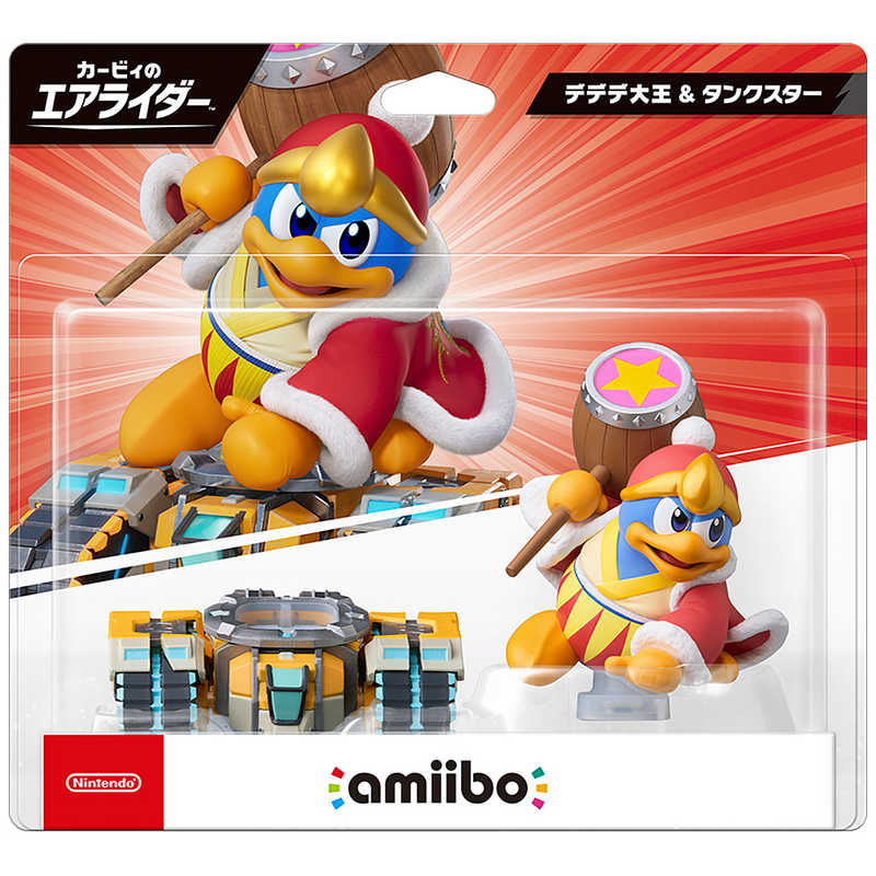 任天堂　amiibo デデデ大王&タンクスター（カービィのエアライダーシリーズ）　NVL-W-CAAE amiibo ﾃﾞﾃﾞﾃﾞﾀﾞｲｵｳ ﾀﾝｸｽﾀ-