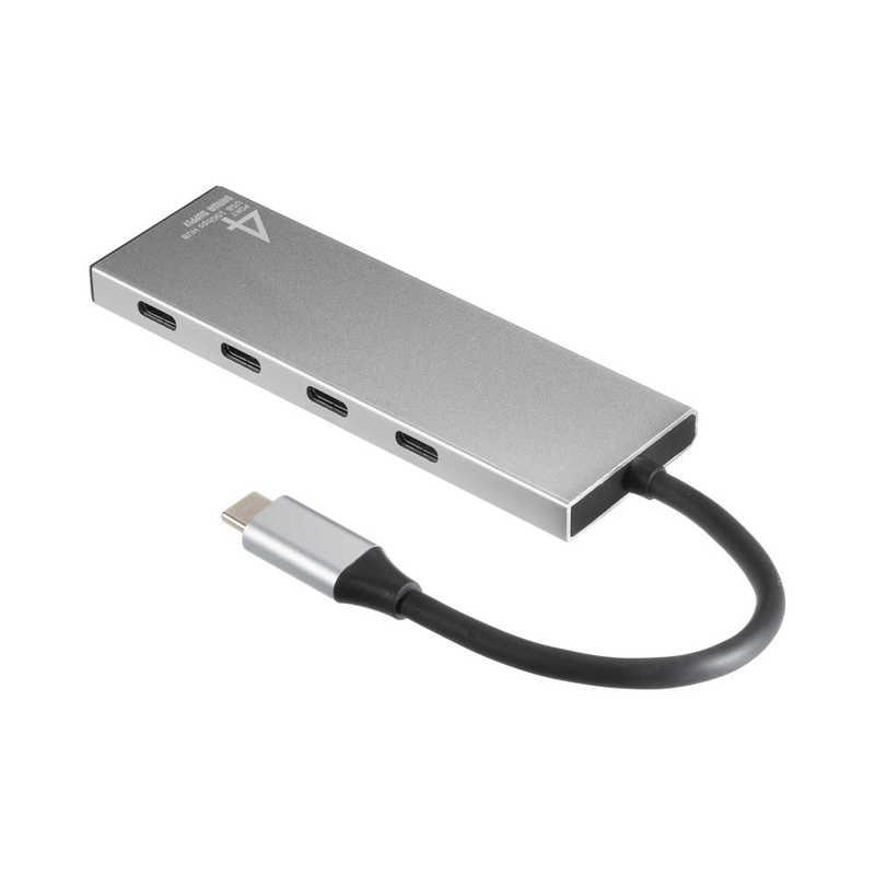 サンワサプライ USB 10Gbps Type-C ハブ(4ポート) USB-10TCP38SV