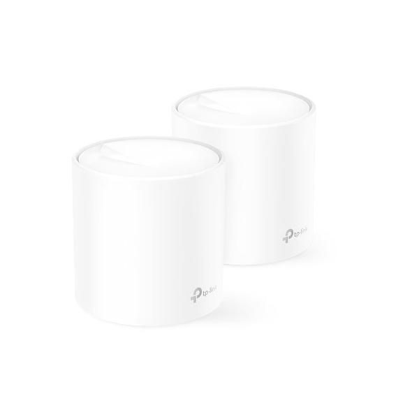 TP-LINK AX1800 メッシュWi-Fiシステム（2台セット）　DECO X20(2-PACK)