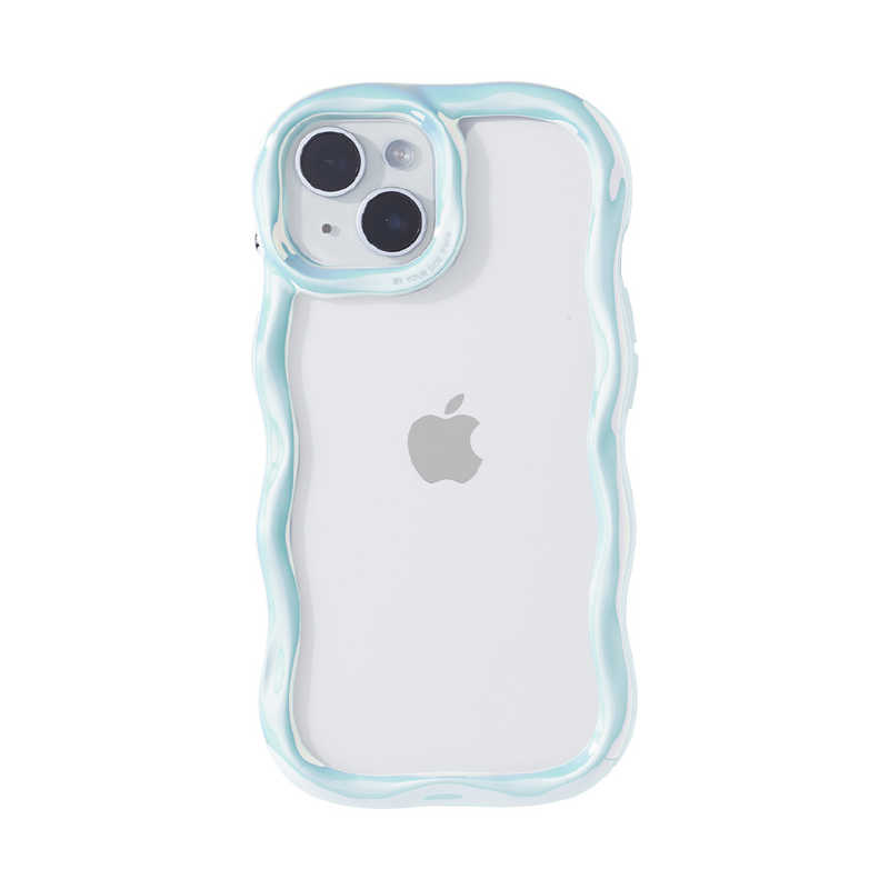 ハミィ HAMEE ［iPhone 15/14/13専用］iFace BeBling クリアケース iFace ホワイトオーロラ 41-983676