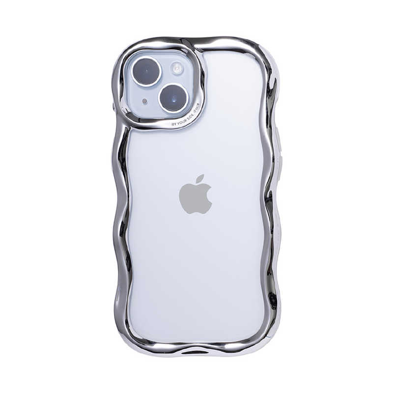 ハミィ HAMEE ［iPhone 15/14/13専用］iFace BeBling クリアケース iFace シルバー 41-983669