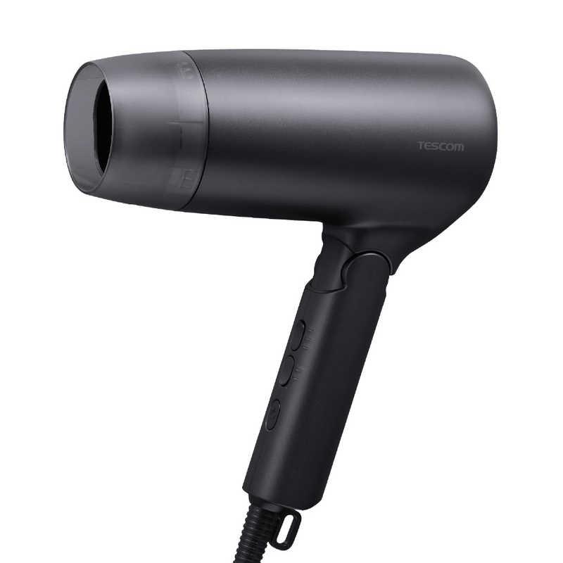 テスコム TESCOM プロテクトイオンヘアードライヤー 海外対応・自動電圧切替 大風量1.6m3/分 AUTOモード付 ブラック TD626A-K