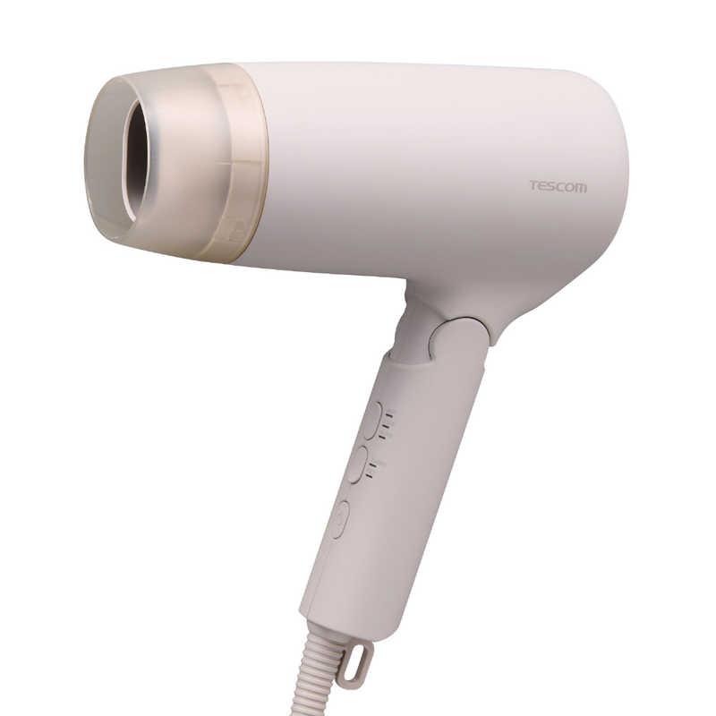 テスコム TESCOM プロテクトイオンヘアードライヤー 海外対応・自動電圧切替 大風量1.6m3/分 AUTOモード付 ベージュ TD626A-C