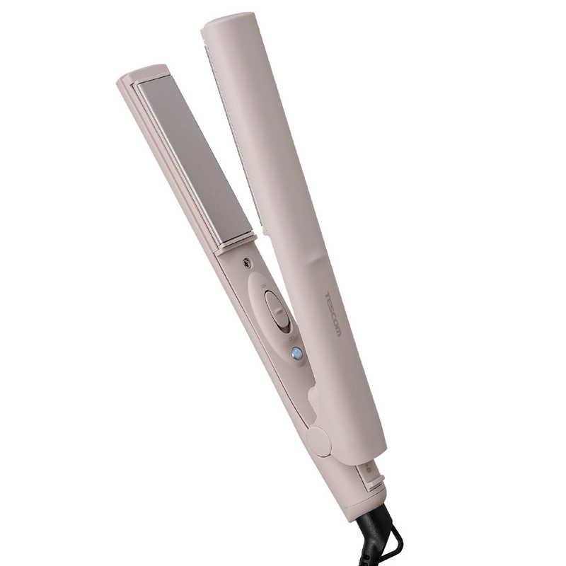 テスコム TESCOM ミニストレートアイロン プレート幅20mm 最高190℃ 海外対応 グレージュ TS120A-C