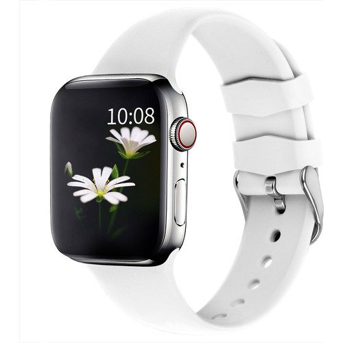 DOSSYY ウォッチバンドシリコン40 38-40mm ホワイト AWD-S01WH