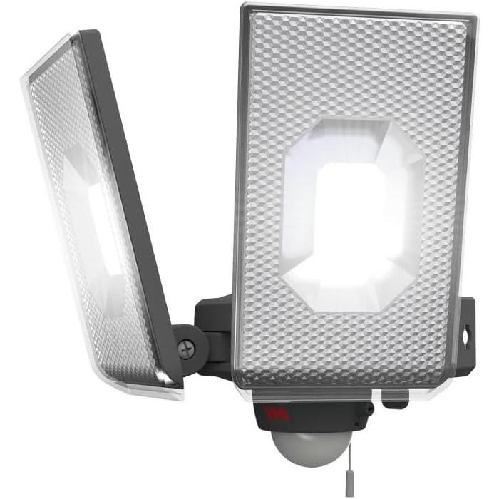 ムサシ Musashi　 12.5W×2灯スライド型LEDセンサーライト LED-AC2050