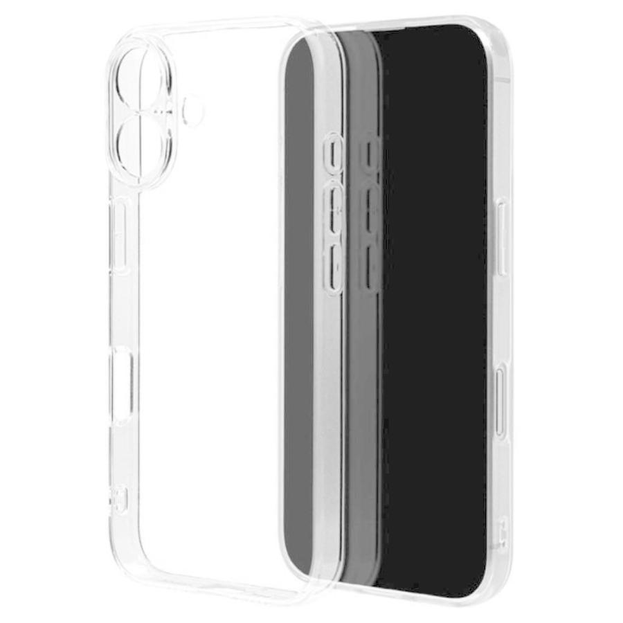 ラスタバナナ iPhone 16用極限保護 TPUケース×PC クリア 8109IP461TPLCL