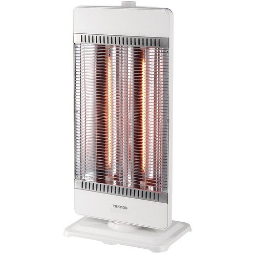 TEKNOS テクノス カーボンヒーター2灯 900W,400W ホワイト CHM4532W