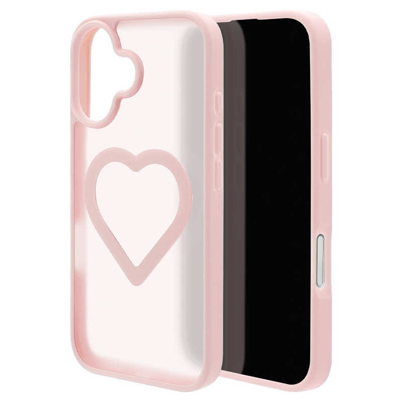 ラスタバナナ iPhone 17ケース Mignu ハイブリッド 磁力充電対応 ピンク 8947IP5AHPMPK