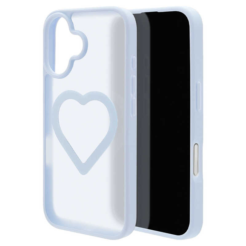 ラスタバナナ iPhone 17ケース Mignu ハイブリッド 磁力充電対応 ブルー 8949IP5AHPMBL
