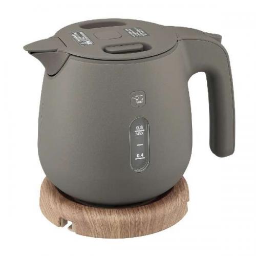象印 ZOJIRUSHI 電気ケトル 0.8L・1300W サンドグレー CK-SA08-TZ