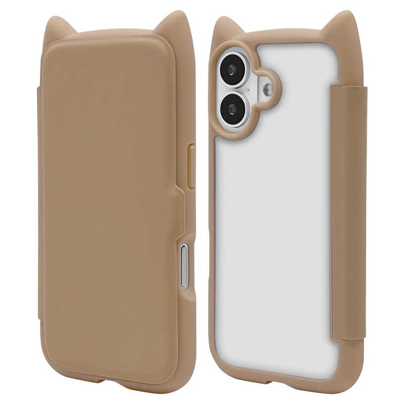 ラスタバナナ iPhone 17ケース mimi 猫耳手帳 TA トープ 9172IP5ABHPTA