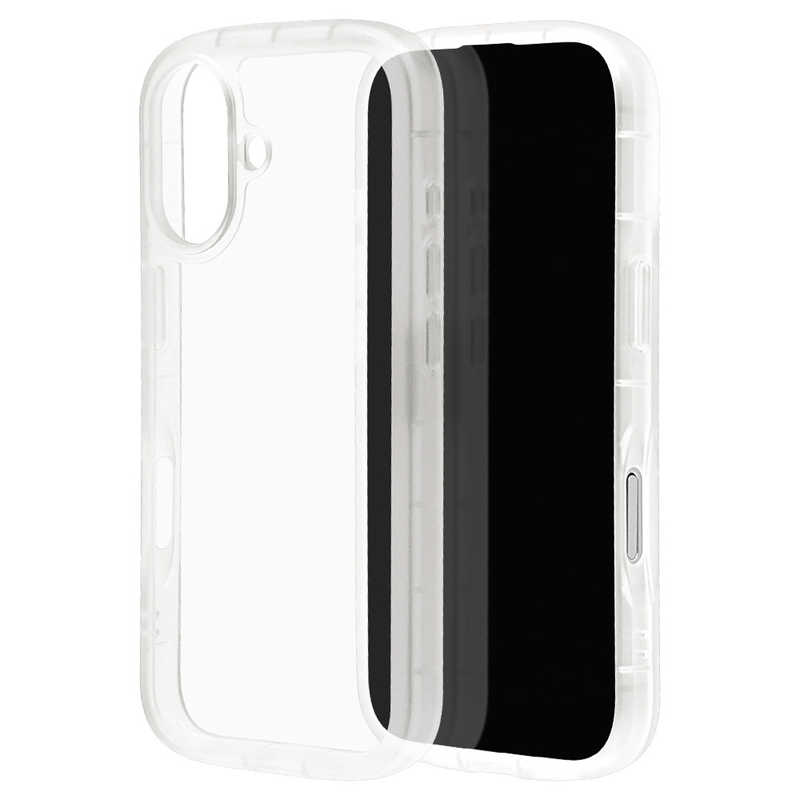 ラスタバナナ iPhone 17ケース fluffy shape TPU ホワイト 8927IP5ATPWH
