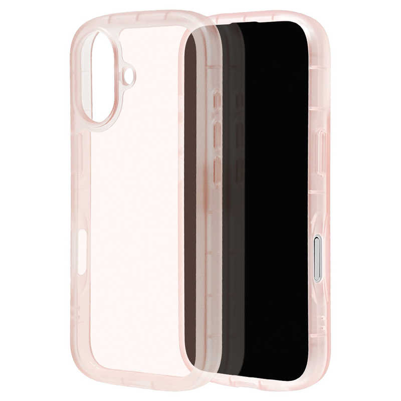 ラスタバナナ iPhone 17用FLUFFY SHAPE TPUケース コーラル 8929IP5ATPCO