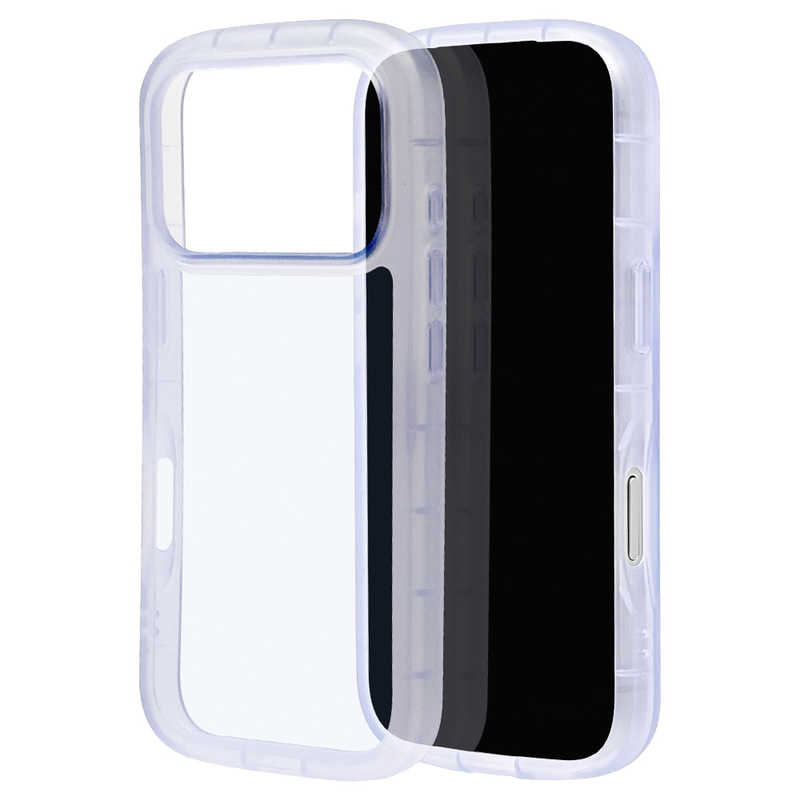 ラスタバナナ iPhone17 Pro用FLUFFY SHAPE TPUケース ブルー 9031IP5BTPBL
