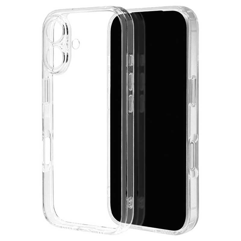 ラスタバナナ iPhone 17用極ハイブリッドケース TPU×PC クリア 8883IP5AHPLCL