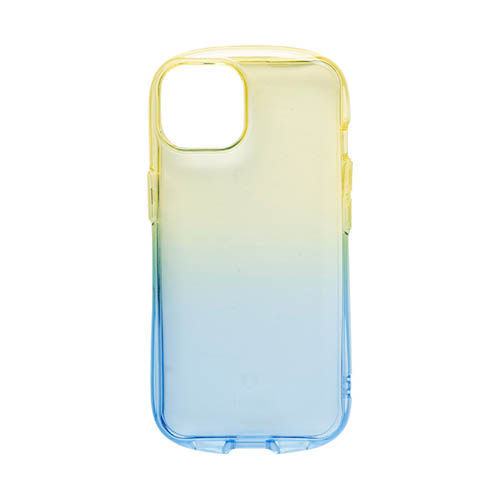Hamee ハミィ iFace iPhone14専用 ケース iFace  Look in Clear Lolly レモン/サファイア 41-946350